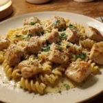 Creamy Chicken Bites with Parmesan Pasta: A 20-Minute Wonder