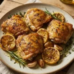 The Secret to the Juiciest Baked Lemon Chicken Thighs