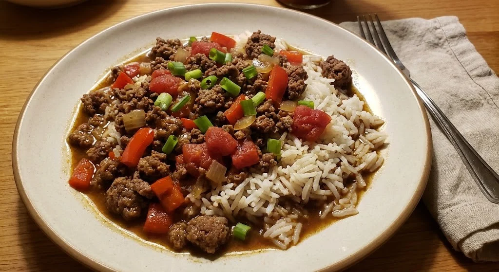 One-Pot Jamaican Beef and Rice: A 30-Minute Weeknight Winner