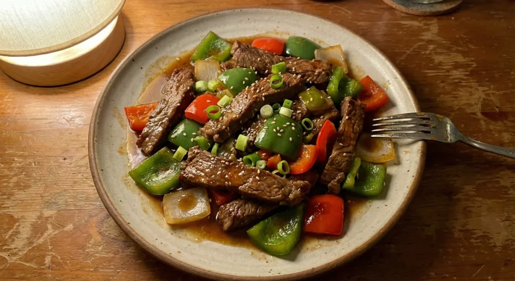 The Best Chinese Pepper Steak Recipe for Busy Families