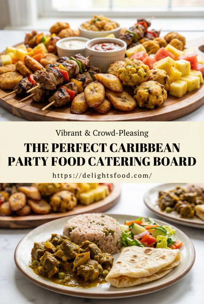 How to Build the Perfect Caribbean Party Food Catering Board