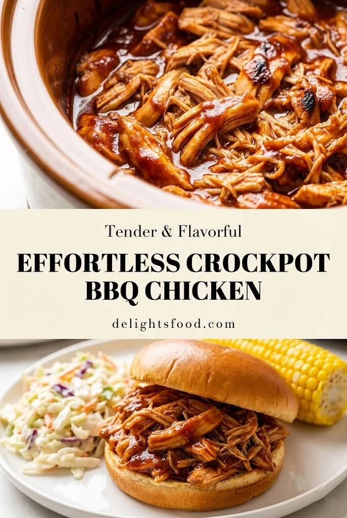 Effortless Crockpot BBQ Chicken for Your Next Family Gathering