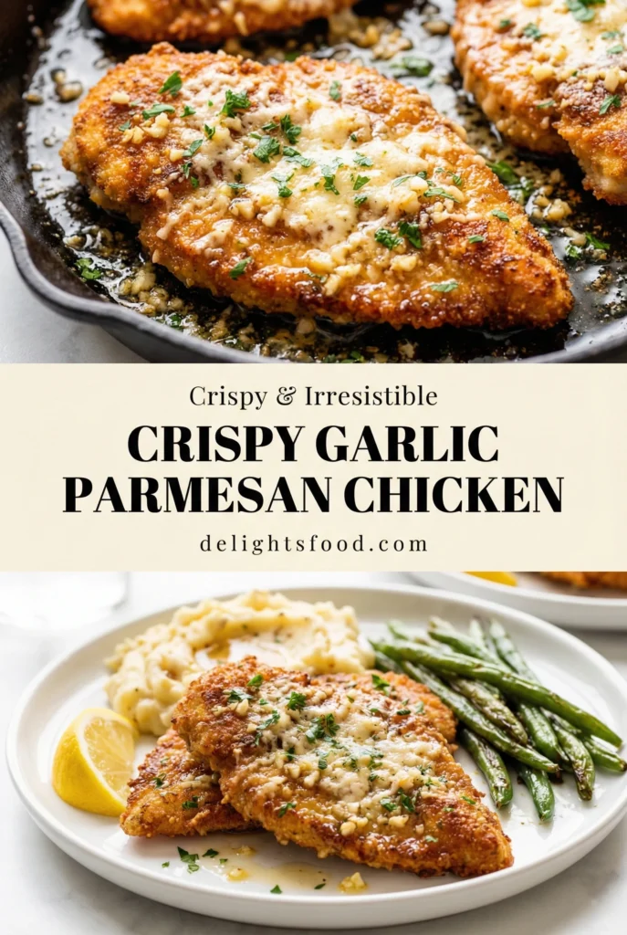 Crispy Garlic Parmesan Chicken: Better Than a Restaurant!