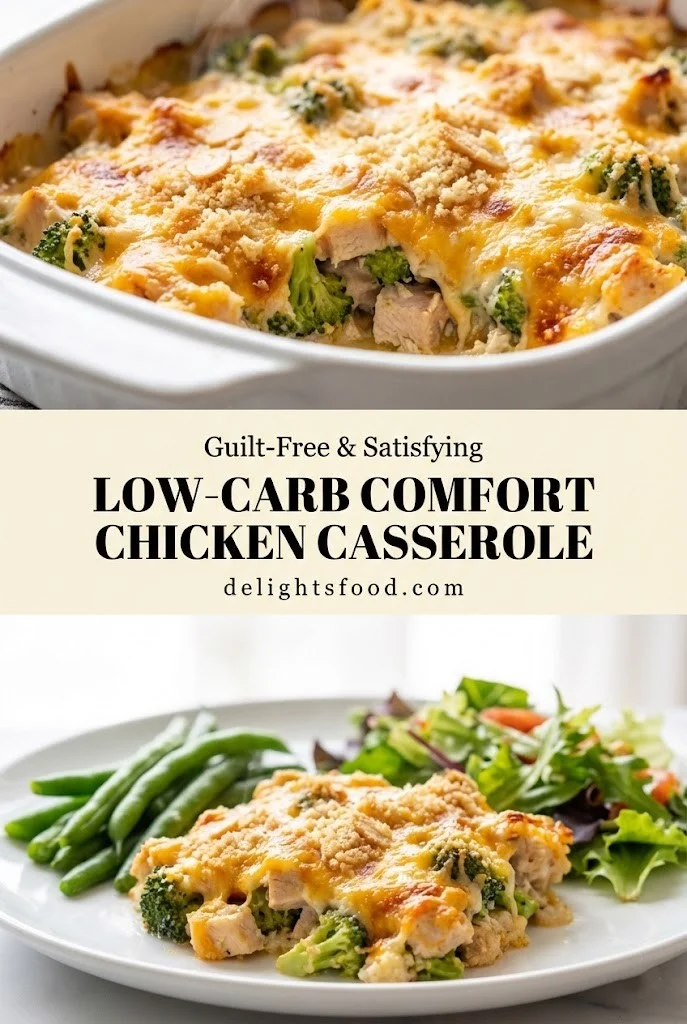 Low-Carb Comfort: The Best Chicken Casserole No Cheese Recipe
