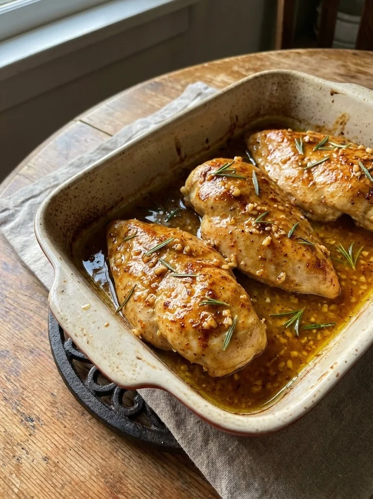 Easy Baked Honey Dijon Chicken