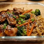 Meal Prep Secrets: Sticky Garlic Chicken Noodles That Last All Week