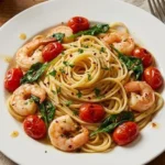 Healthy Seafood Made Simple: Easy Shrimp Linguine Pasta Dinner