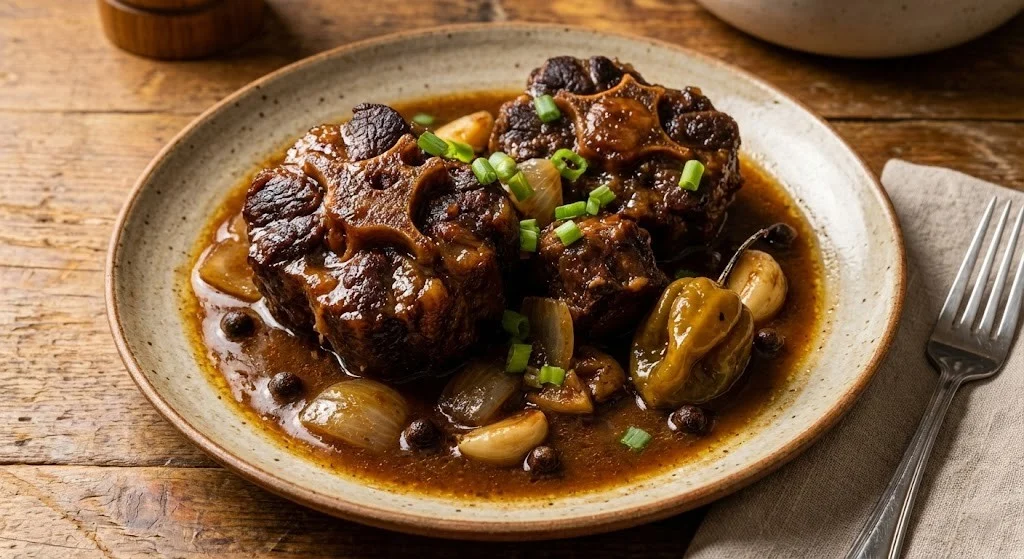 Authentic Jamaican Oxtail Stew: Secrets to Fall-Off-The-Bone Meat