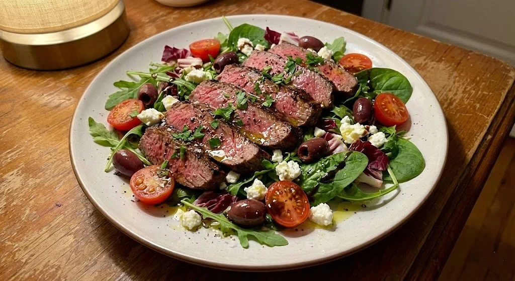 Healthy Steak Bowl Recipe Inspired by the Mediterranean Diet