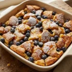 The Perfect Breakfast Casserole: Blueberry Pancake Bake for Easy Mornings
