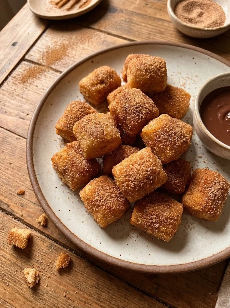 Healthy Air Fryer Churro Bites