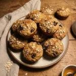 Healthy Banana Oatmeal Muffins