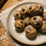 Healthy Oat Bites and Peanut Butter Snacks