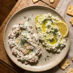 Quick Tuna Dip and Healthy Feta Dip Recipe Ideas