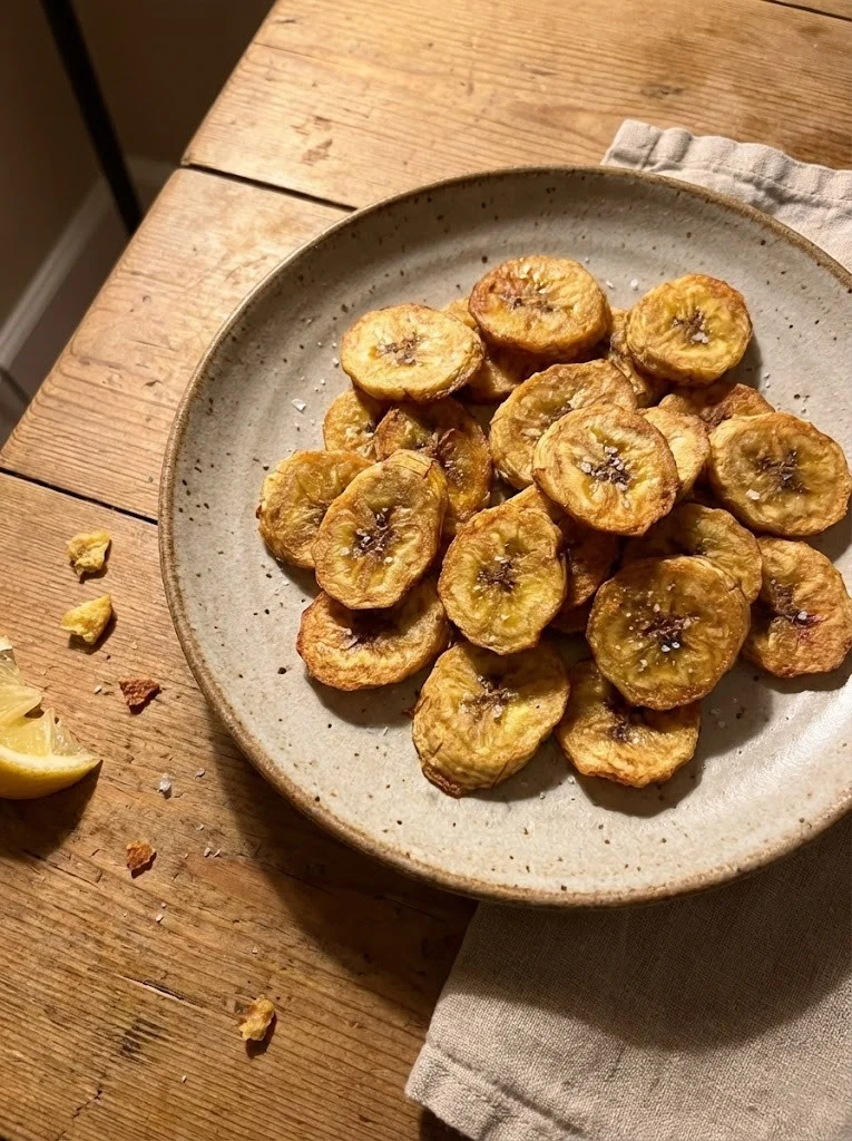 Air Fryer Banana Chips