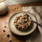 Healthy Cookie Dough For One