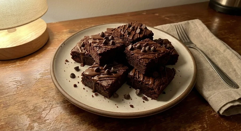 Zero Sugar Greek Yogurt Brownies