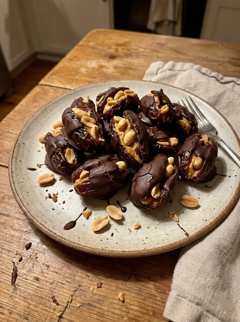 Healthy Homemade Date Snickers