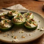 Crunchy Cucumber Snack Bites