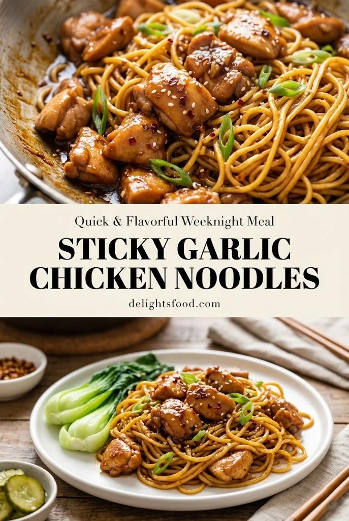 Meal Prep Secrets: Sticky Garlic Chicken Noodles That Last All Week