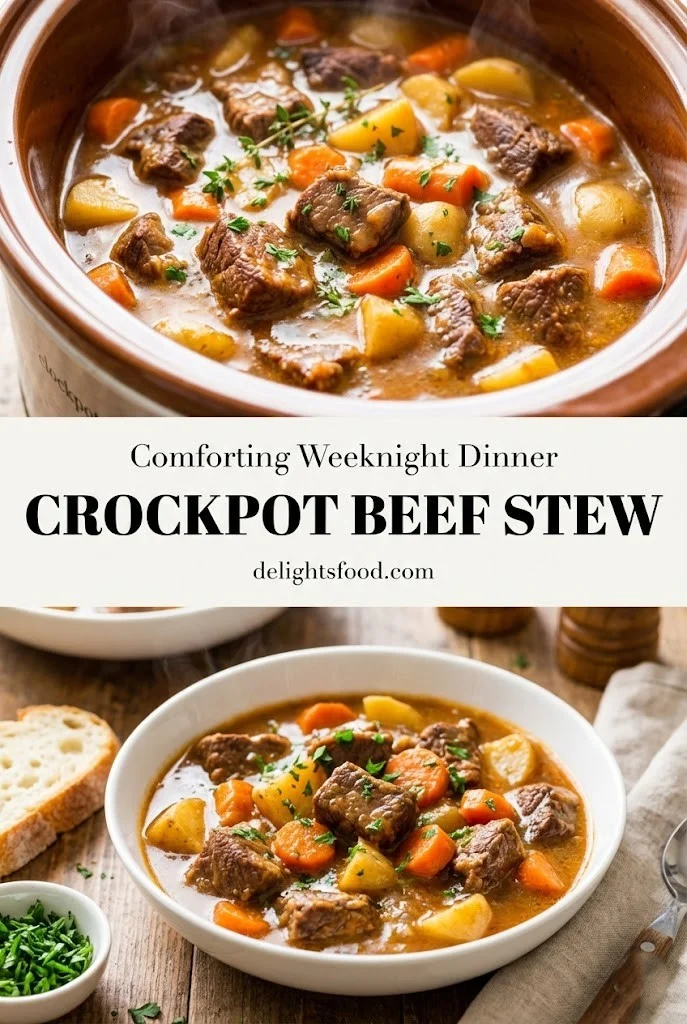 Crockpot Beef Stew: The Ultimate Set It and Forget It Dinner