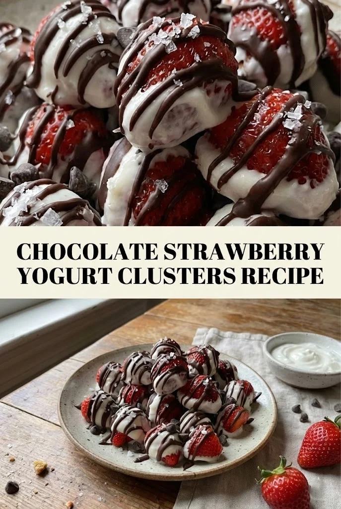Chocolate Strawberry Yogurt Clusters Recipe