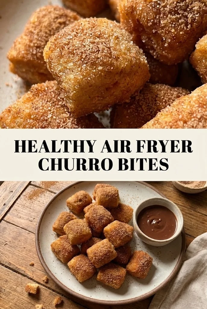 Healthy Air Fryer Churro Bites