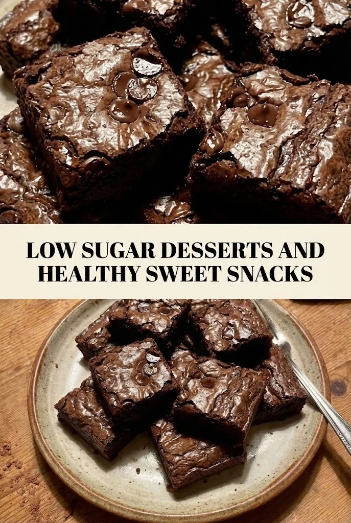 Low Sugar Desserts and Healthy Sweet Snacks