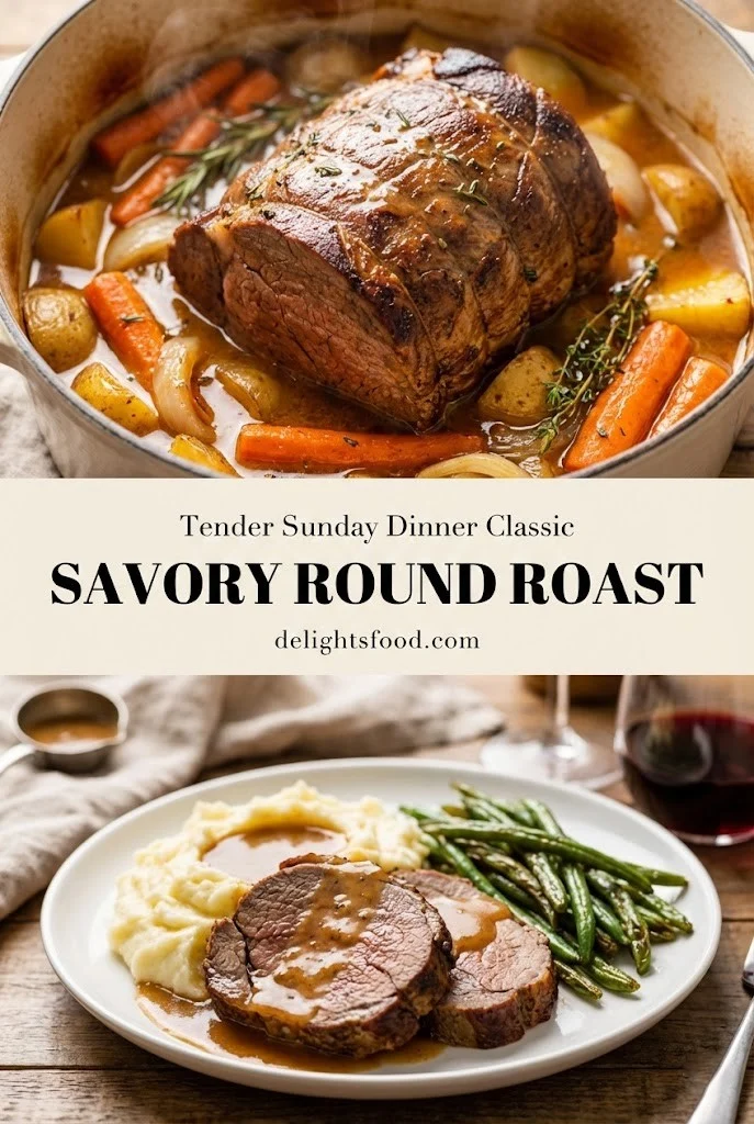 Savory Round Roast: How to Get the Perfect Crust Every Time