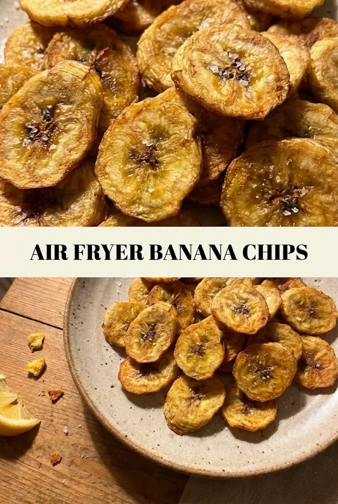 Air Fryer Banana Chips