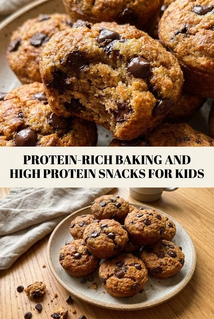 Protein-rich Baking and High Protein Snacks for Kids
