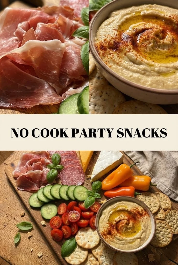 No Cook Party Snacks