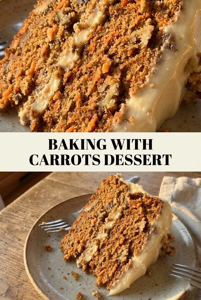 Baking With Carrots Dessert