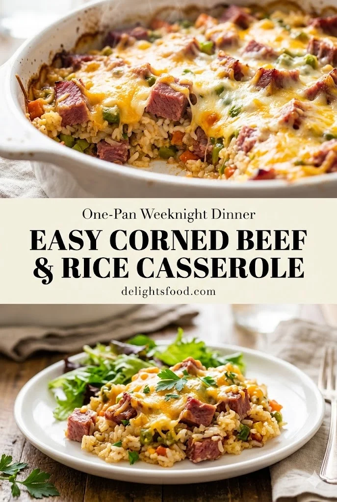 Easy Corned Beef & Rice Casserole: The Perfect Budget-Friendly Winter Dinner