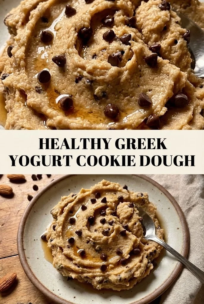 Healthy Greek Yogurt Cookie Dough