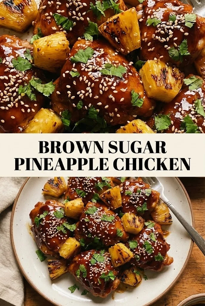 Brown Sugar Pineapple Chicken