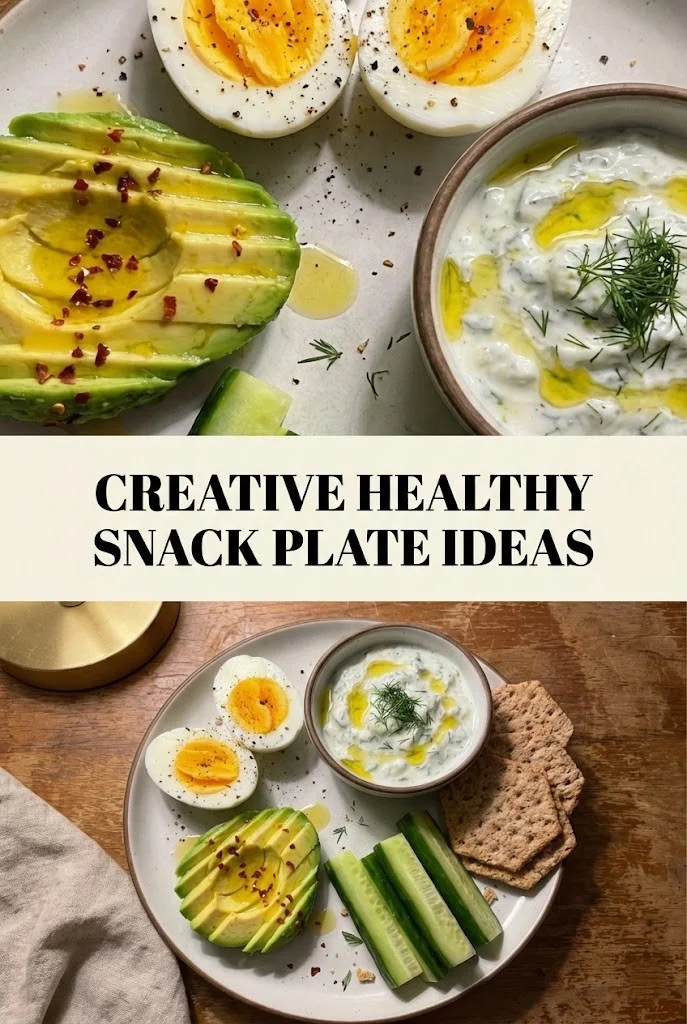 Creative Healthy Snack Plate Ideas