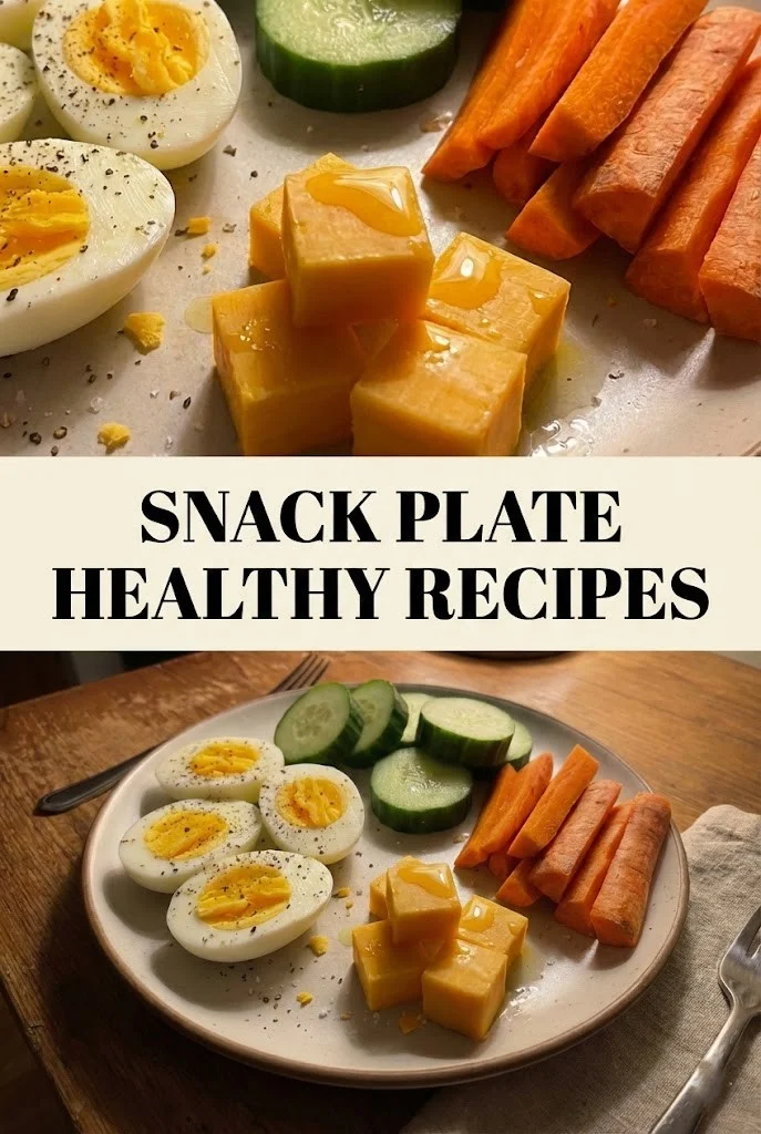 Snack Plate Healthy Recipes