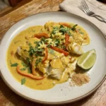Coconut Curry Baked Cod
