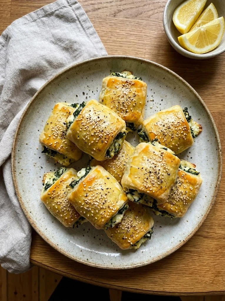 Spinach and Ricotta Rolls