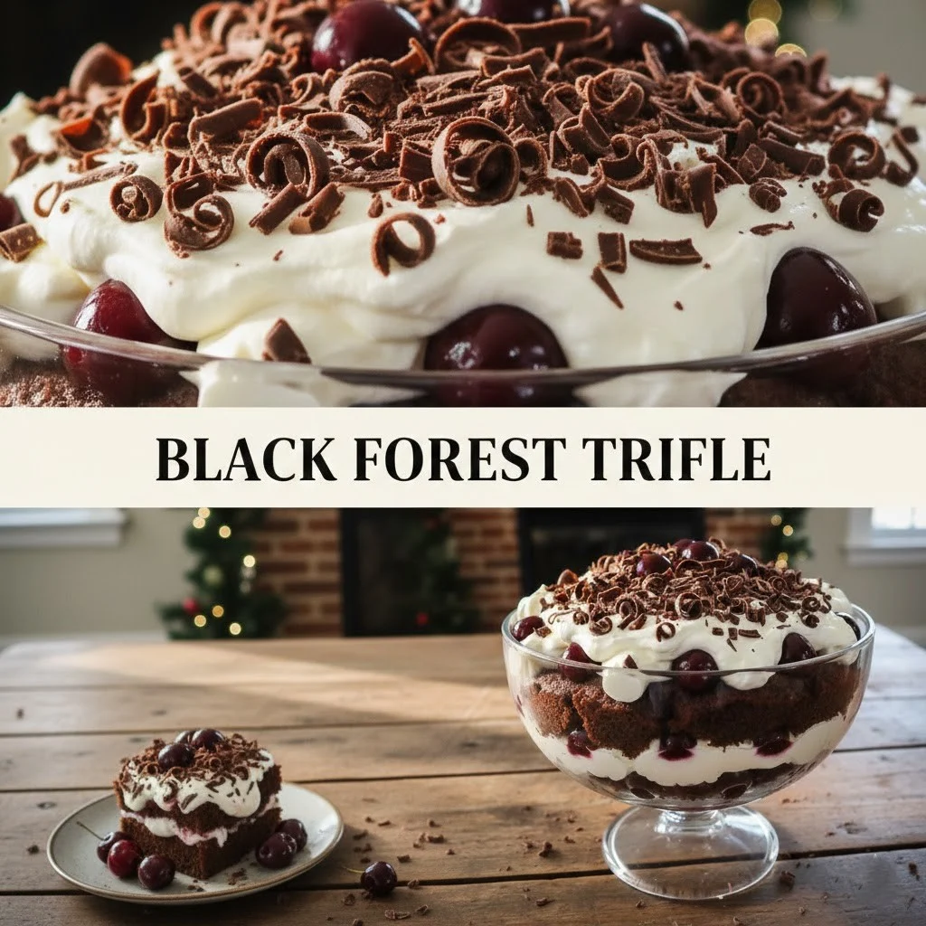 Black Forest Trifle (Holiday Versions)