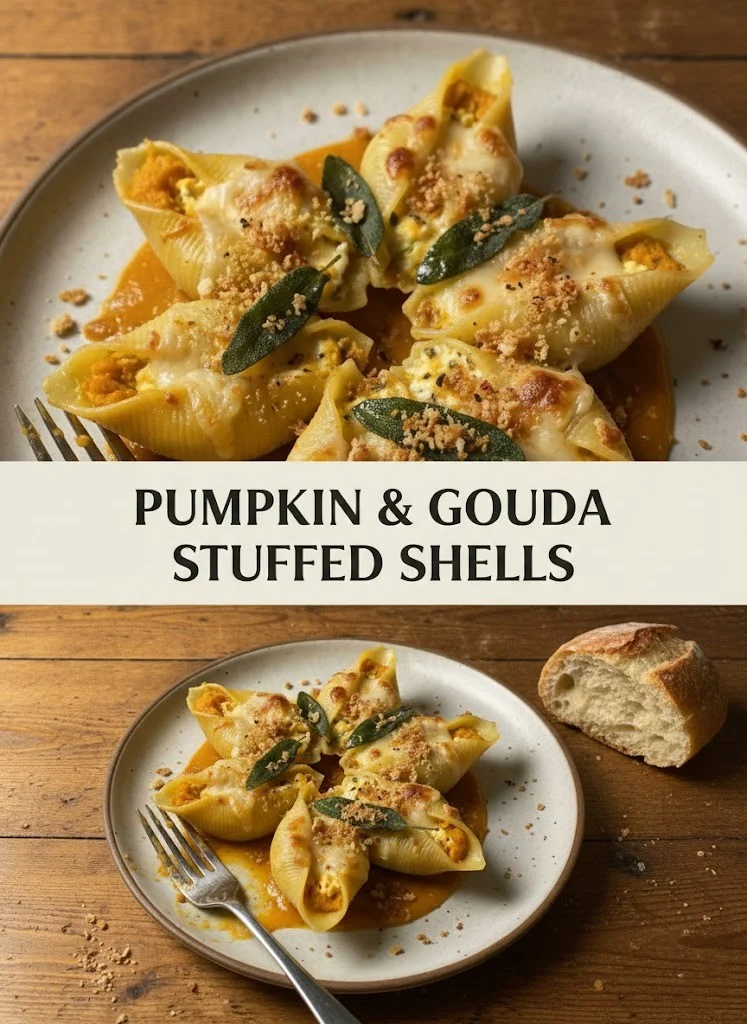 Pumpkin & Gouda Stuffed Shells