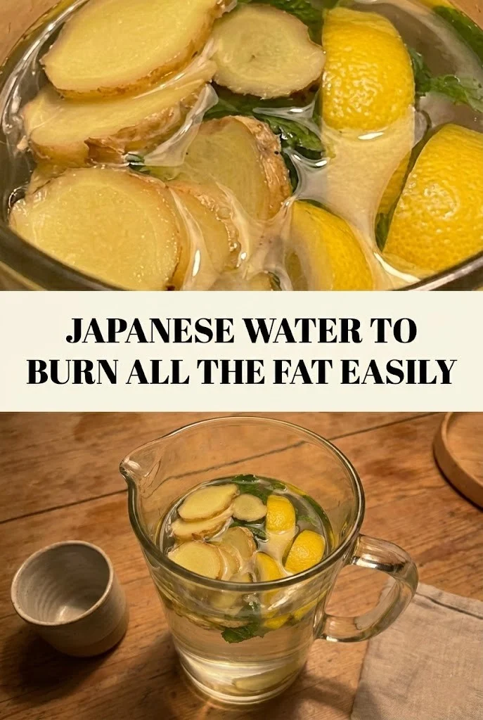 Japanese Water to burn All The Fat easily