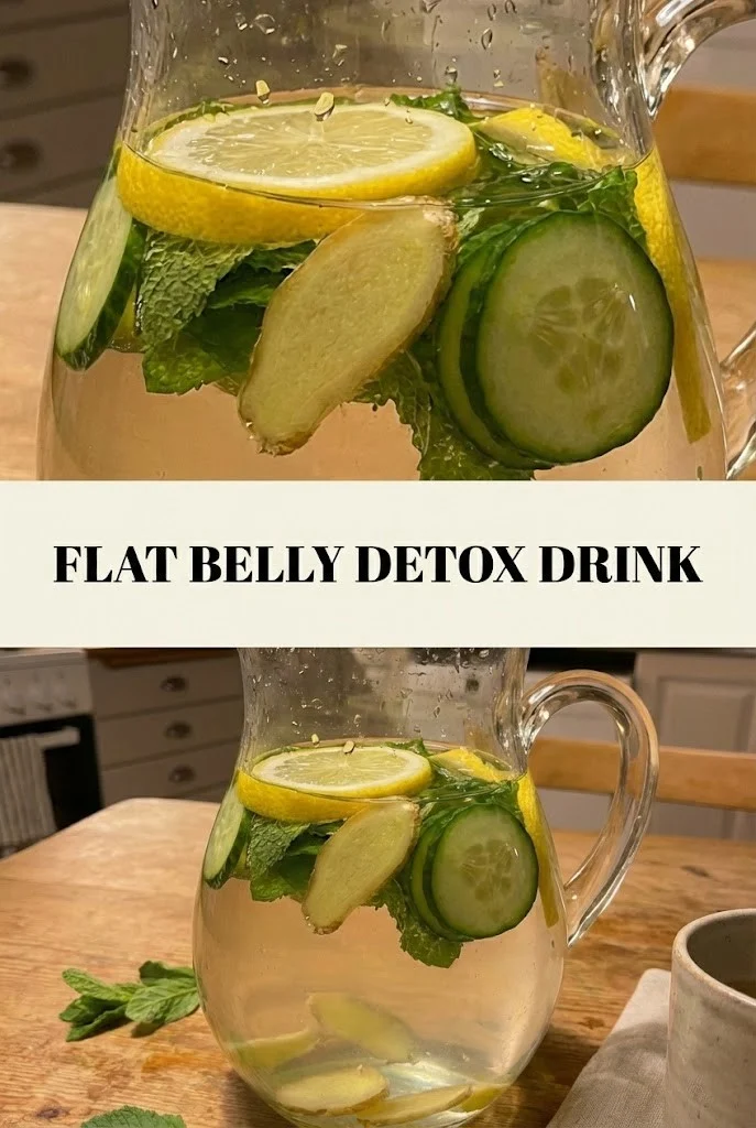 Flat Belly Detox Drink: Lose Up to 10lbs in a Week Naturally
